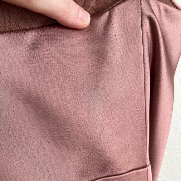 After Six Sienna Brown High Neck Halter Open-Back Evening Gown Plus 20 NWT - Picture 16 of 16